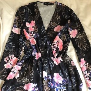 Floral Romper - Size M
